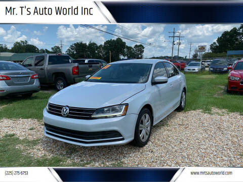 2017 Volkswagen Jetta for sale at Mr. T's Auto World Inc in Baton Rouge LA