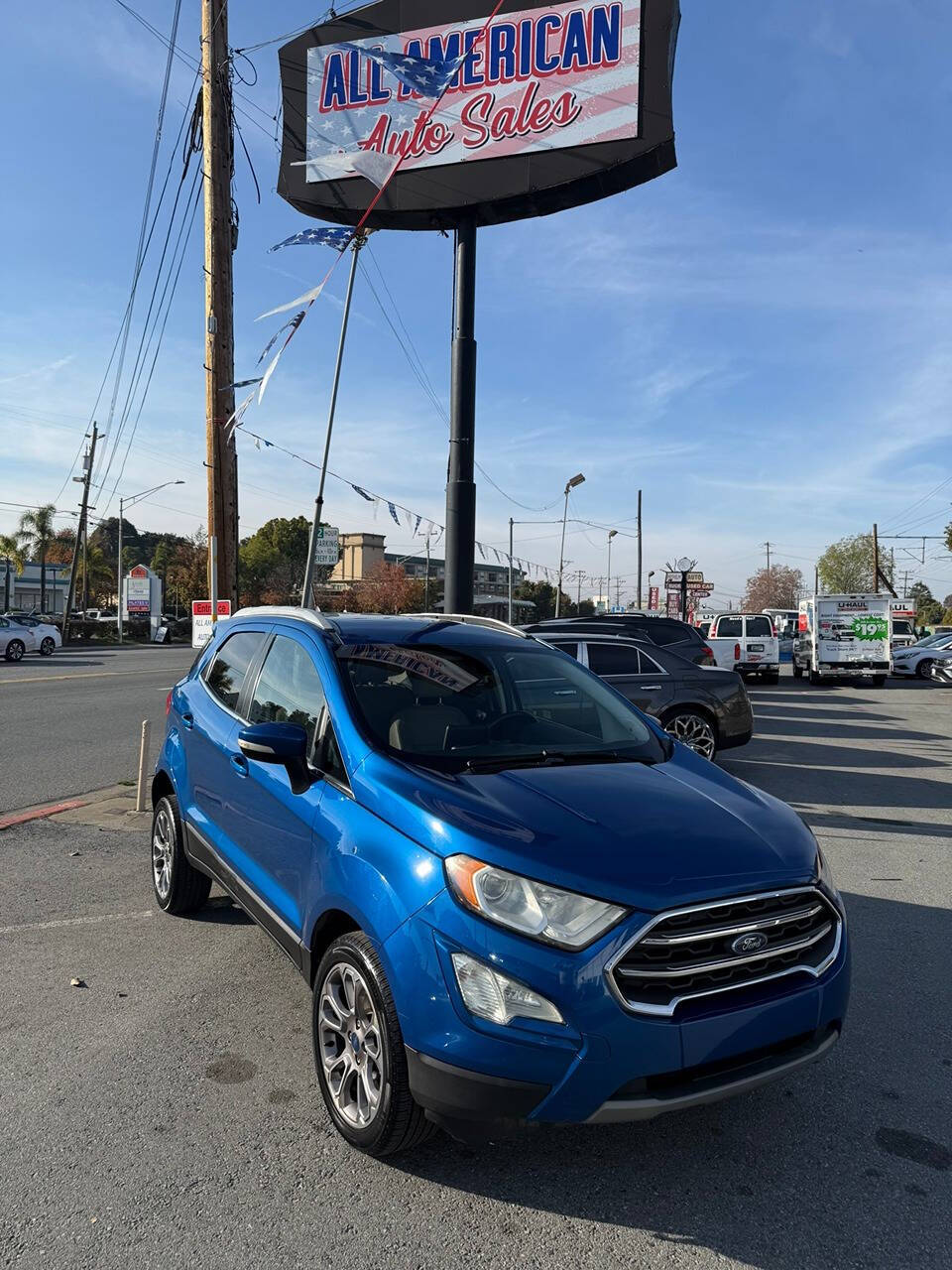 2018 Ford EcoSport for sale at ALL AMERICAN AUTO SALES in San Mateo, CA