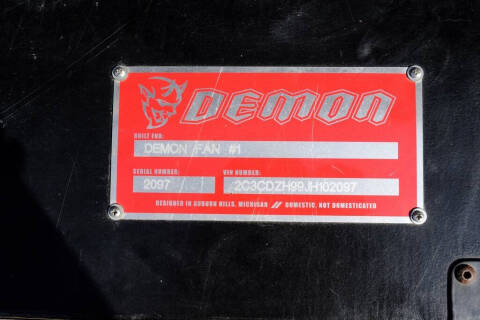 2018 Dodge Challenger SRT Demon