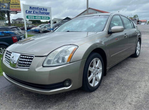 2004 Nissan Maxima for sale at Kentucky Car Exchange in Mount Sterling KY