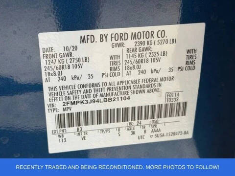 2020 Ford Edge SEL