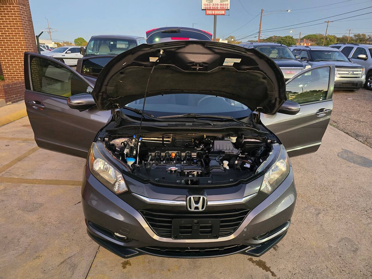 2017 Honda HR-V for sale at Mac Motors in Arlington, TX