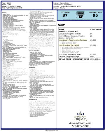 2024 BMW i7 eDrive50