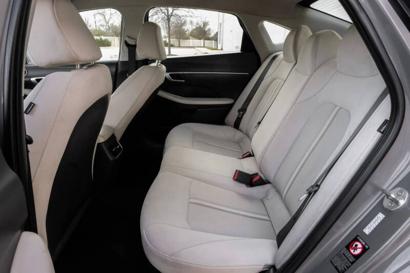 2021 Hyundai Sonata Hybrid Blue