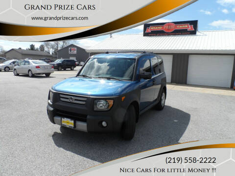 2008 Honda Element for sale at Grand Prize Cars in Cedar Lake IN