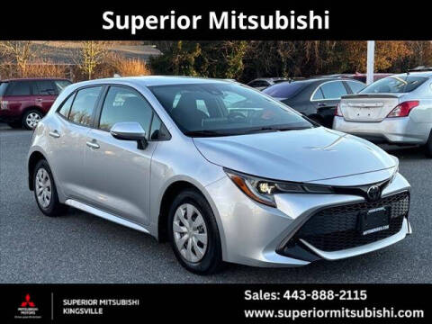 2019 Toyota Corolla Hatchback for sale at ANYONERIDES.COM in Kingsville MD