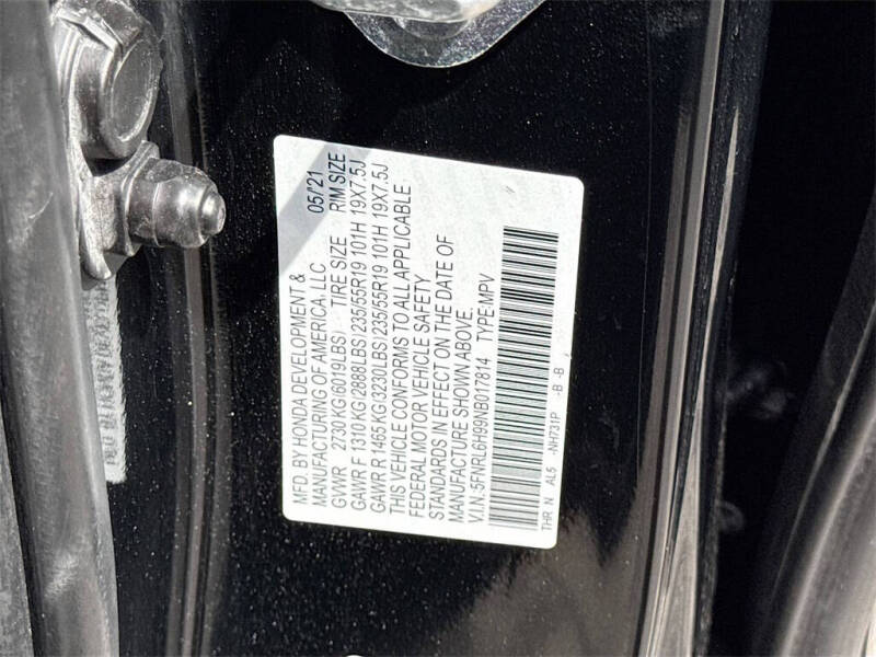 2022 Honda Odyssey Elite