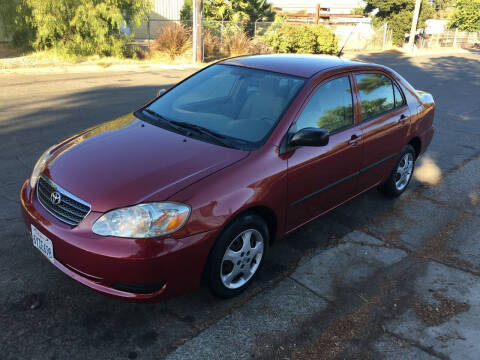 2006 Toyota Corolla for sale at Lifetime Motors AUTO in Sacramento CA