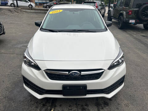 2021 Subaru Impreza for sale at Regans Automotive Inc in Auburndale MA