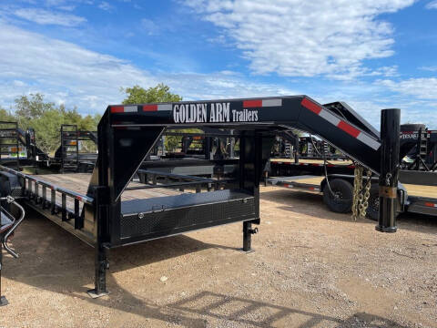 2023 GOLDEN ARM - Lowboy Gooseneck Trailer 83& for sale at LJD Sales in Lampasas TX