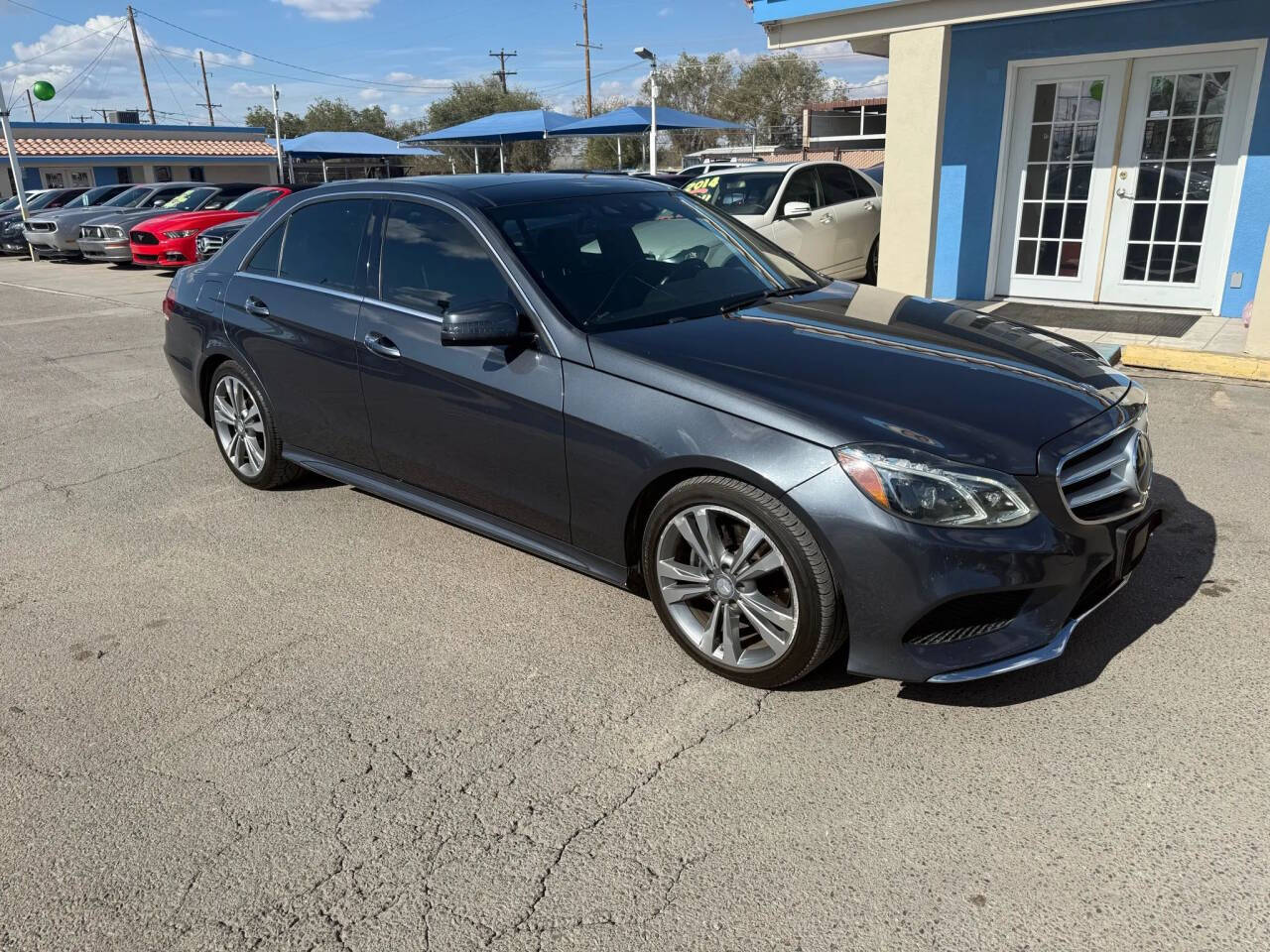 Gray 2015 Mercedes-Benz E-Class E 350 E 350 4dr Sedan 1