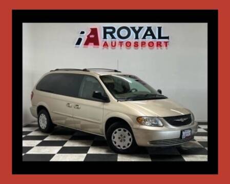 2001 Chrysler Town and Country for sale at Royal AutoSport in Elk Grove CA