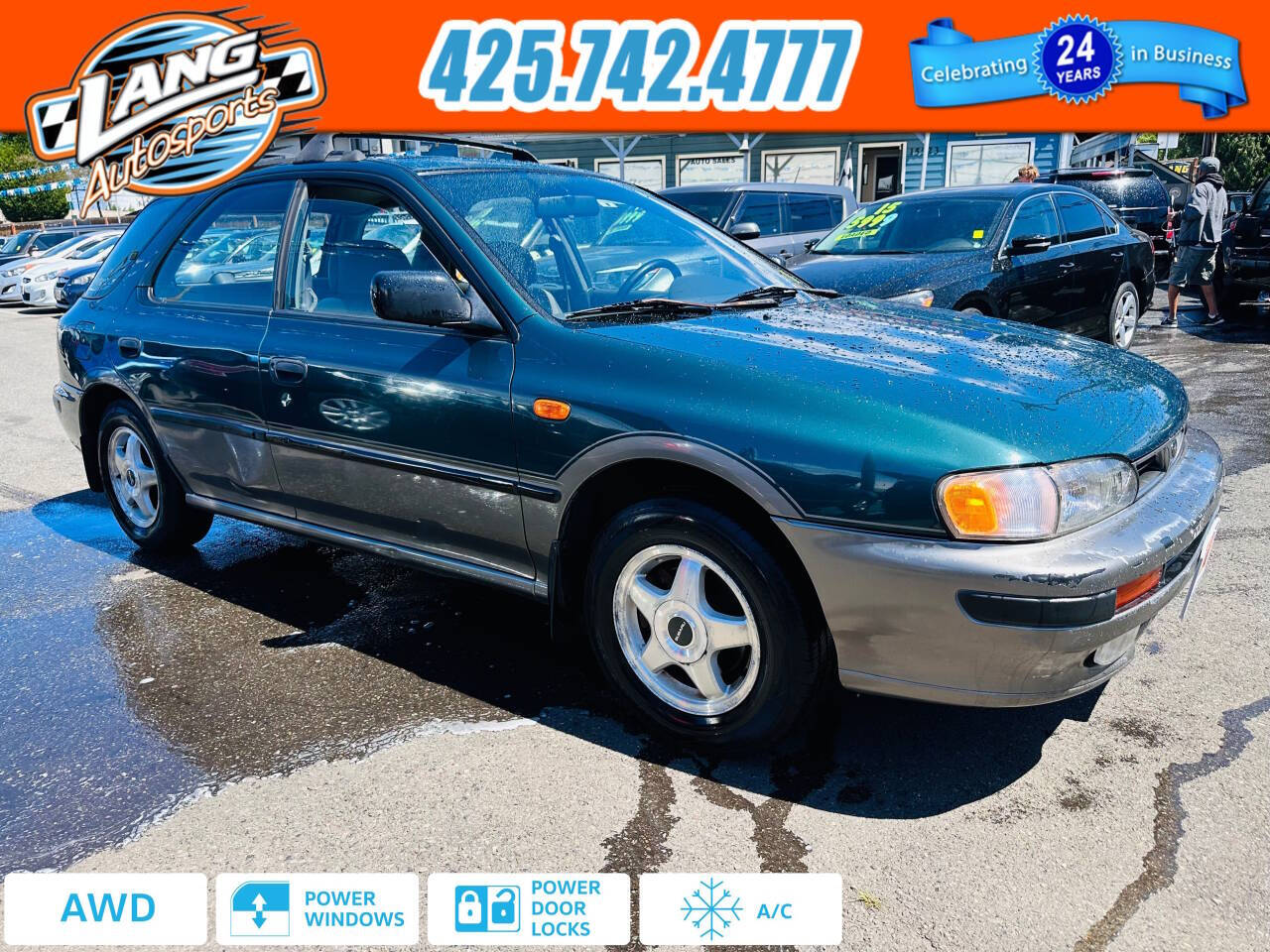 1996 Subaru Impreza for sale at Lang Autosports in Lynnwood, WA