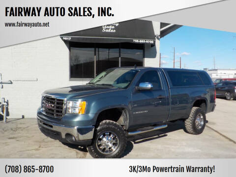 2007 GMC Sierra 3500HD for sale at FAIRWAY AUTO SALES, INC. in Melrose Park IL