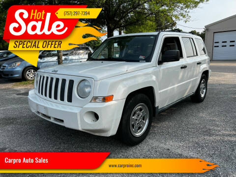 2009 Jeep Patriot for sale at Carpro Auto Sales in Chesapeake VA