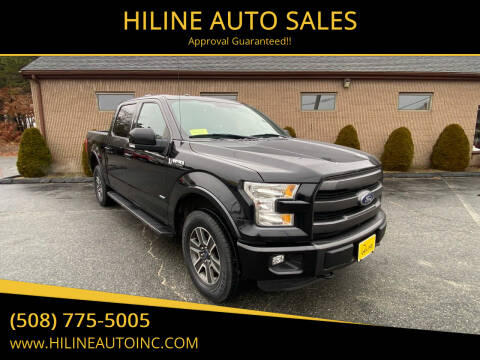 2015 Ford F-150 for sale at HILINE AUTO SALES in Hyannis MA