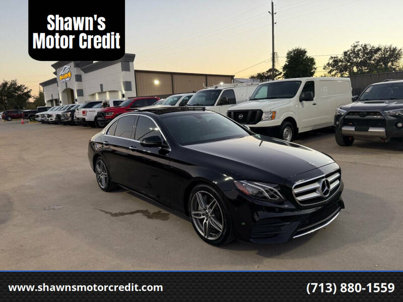 2019 Mercedes-Benz E-Class for sale at Shawn's Motor Credit in Houston TX