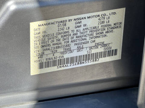2008 Nissan Altima