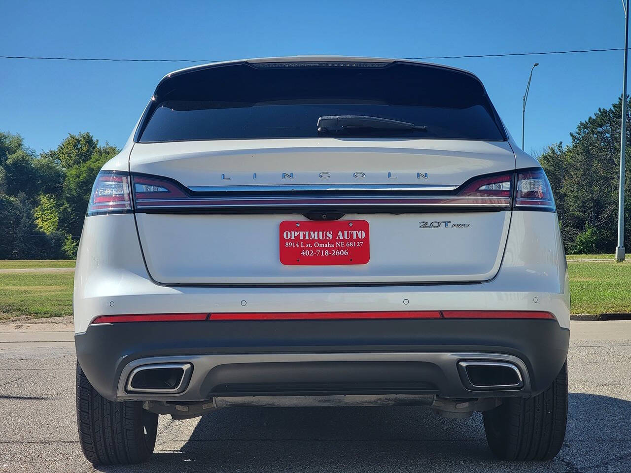 2019 Lincoln Nautilus for sale at Optimus Auto in Omaha, NE