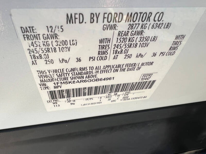 2016 Ford Explorer Police Interceptor Utility