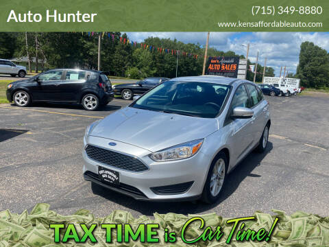 2017 Ford Focus for sale at Auto Hunter in Webster WI