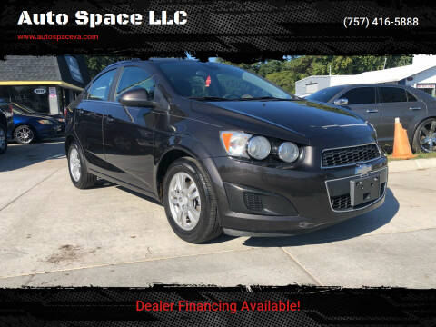 2013 Chevrolet Sonic for sale at Auto Space LLC in Norfolk VA