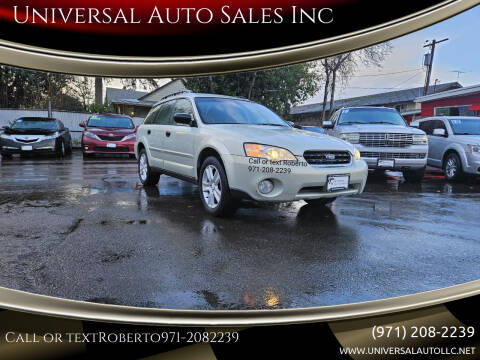2007 Subaru Outback for sale at Universal Auto Sales Inc in Salem OR