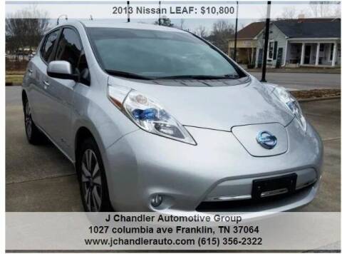 2013 Nissan LEAF for sale at Franklin Motorcars in Franklin TN