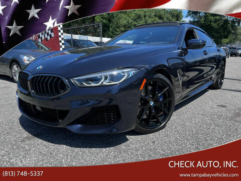 2020 BMW 8 Series for sale at CHECK AUTO, INC. in Tampa FL