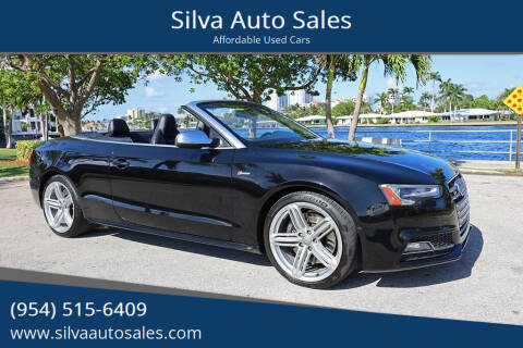 2013 Audi S5 for sale at Silva Auto Sales in Lighthouse Point FL