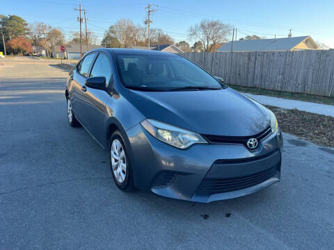 2014 Toyota Corolla for sale at Ideal Auto Sales in Dunn NC