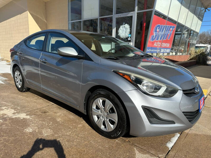 2016 Hyundai Elantra for sale at Swift Auto Center of North Platte in North Platte NE