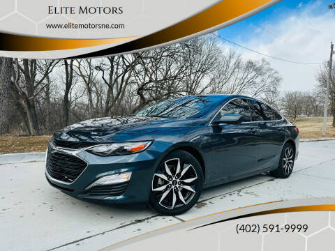 2020 Chevrolet Malibu for sale at Elite Motors in Bellevue NE