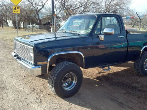 1981 Chevrolet C/K 1500 Series for sale at CLASSIC MOTOR SPORTS in Winters TX