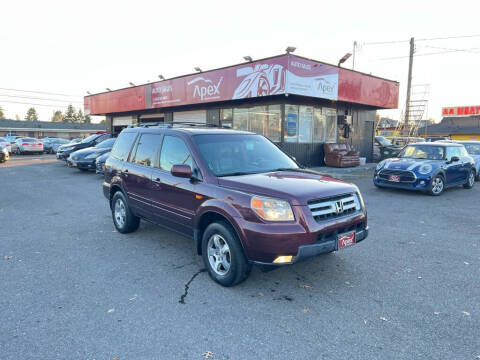 2007 Honda Pilot for sale at Apex Motors Lakewood LLC in Lakewood WA