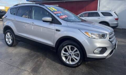 2018 Ford Escape for sale at Latino Motors in Aurora IL