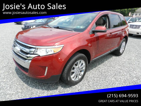 2013 Ford Edge for sale at Josie's Auto Sales in Gilbertsville PA