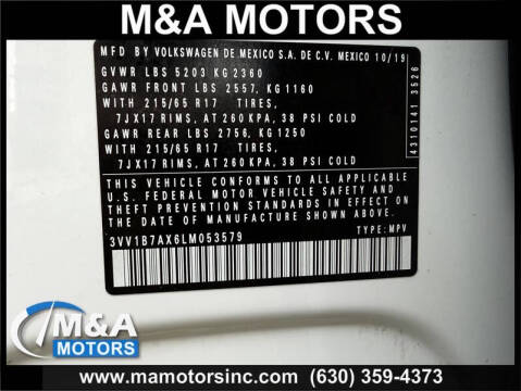 2020 Volkswagen Tiguan S