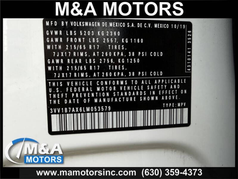 2020 Volkswagen Tiguan S