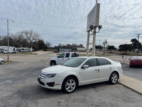 2012 Ford Fusion for sale at Patriot Auto Sales in Lawton OK