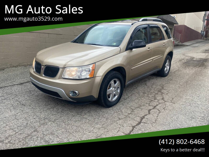 2007 Pontiac Torrent for sale at MG Auto Sales in Pittsburgh PA