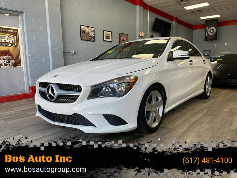 2016 Mercedes-Benz CLA for sale at Bos Auto Inc in Quincy MA