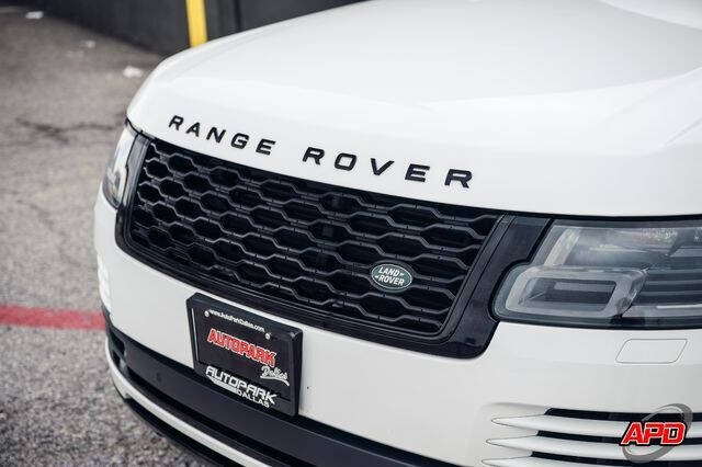 2018 Land Rover Range Rover HSE