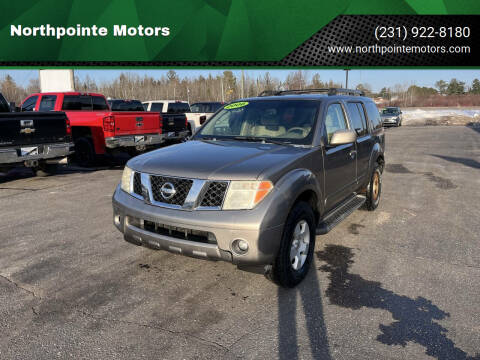 2006 Nissan Pathfinder for sale at Northpointe Motors in Kalkaska MI