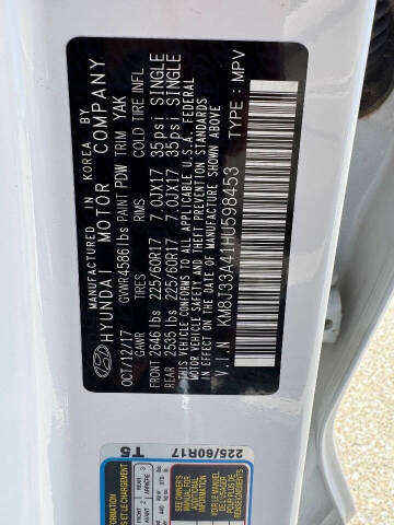 2017 Hyundai Tucson SE