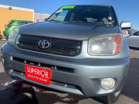 2005 Toyota RAV4 for sale at Superior Auto Sales, LLC in Wheat Ridge CO