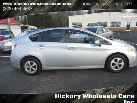 2013 Toyota Prius for sale at Hickory Wholesale Cars Inc in Newton NC