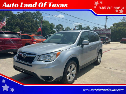 2016 Subaru Forester for sale at Auto Land Of Texas in Cypress TX