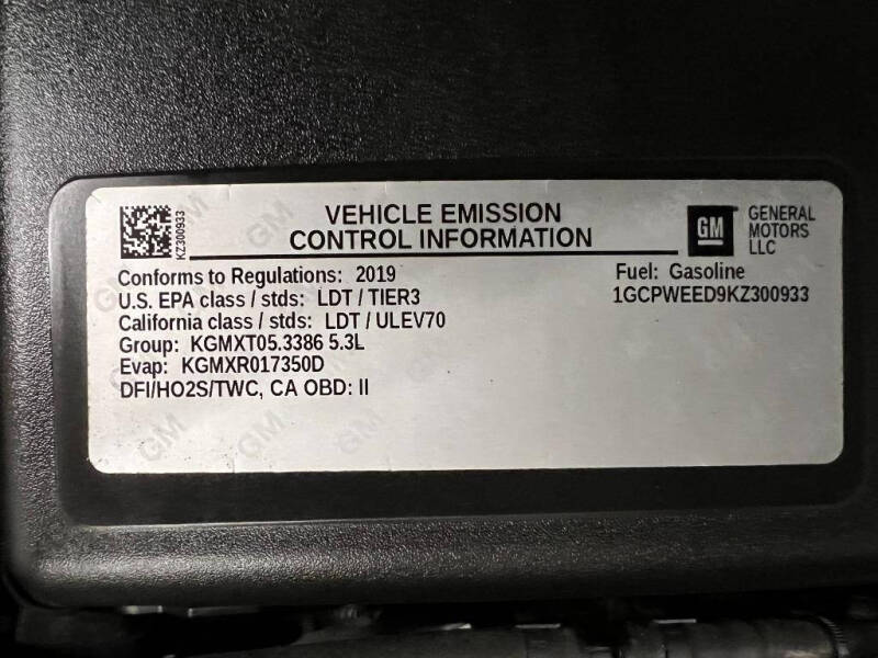 2019 Chevrolet Silverado 1500