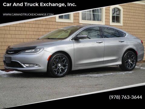 Chrysler 200 For Sale in Rowley, MA - Car and Truck Exchange, Inc.